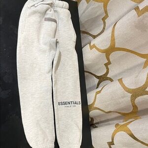 Essentials Kids Light Gray Joggers